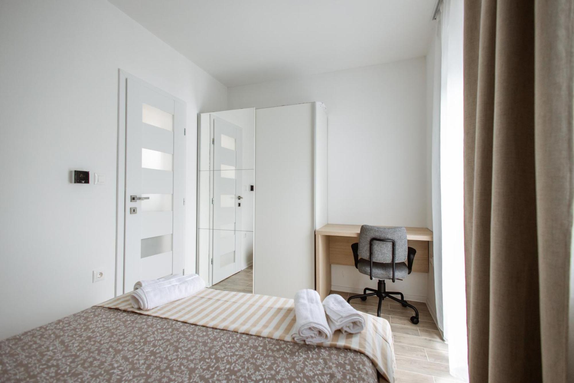 Cozy Studio Apartment In Osijek - Self Check In Eksteriør bilde
